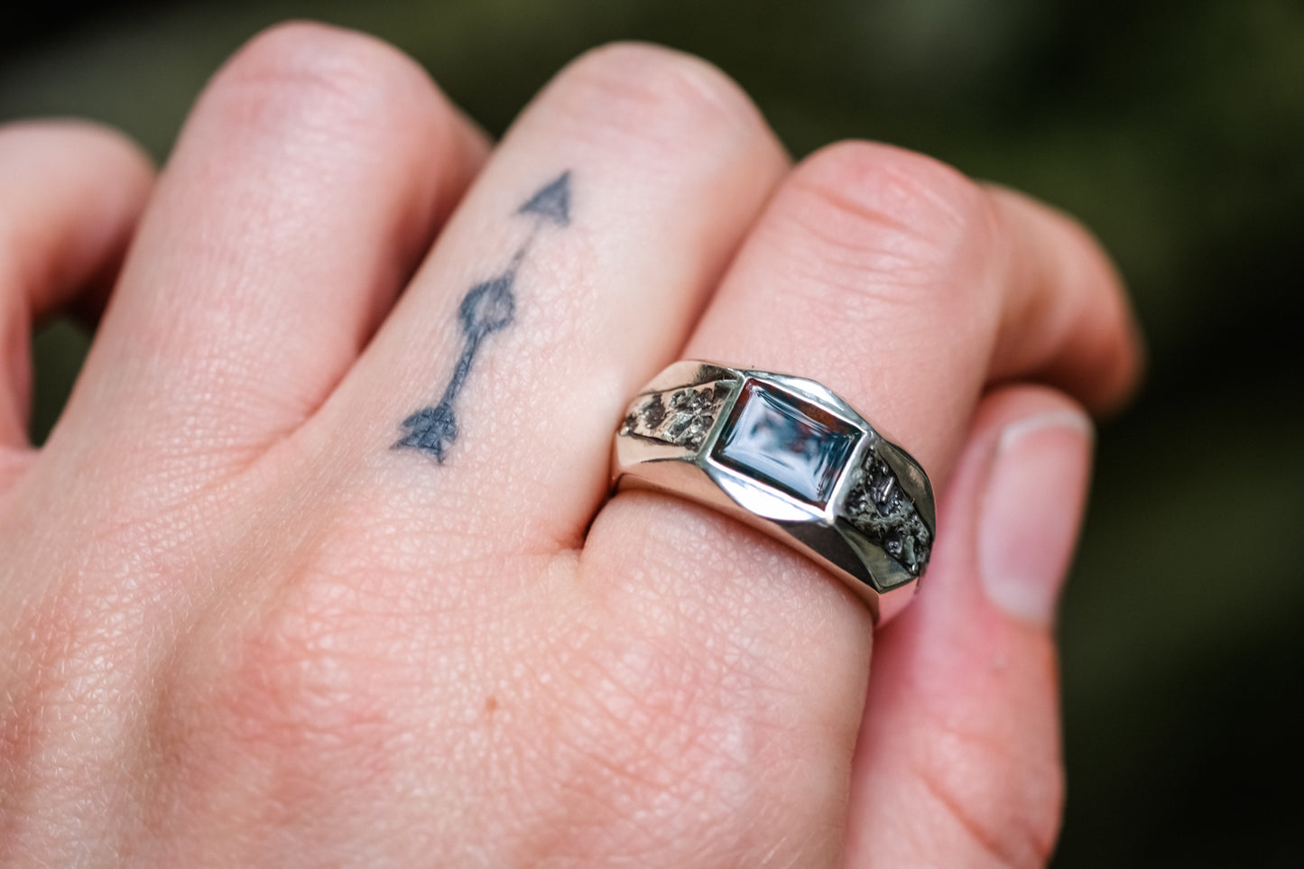 Bloodstone Big Ring