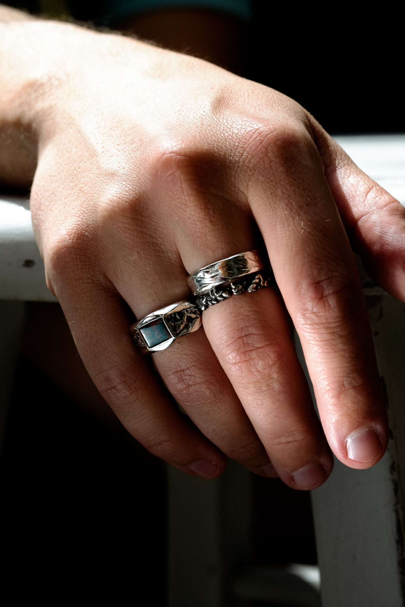 Bloodstone Big Ring