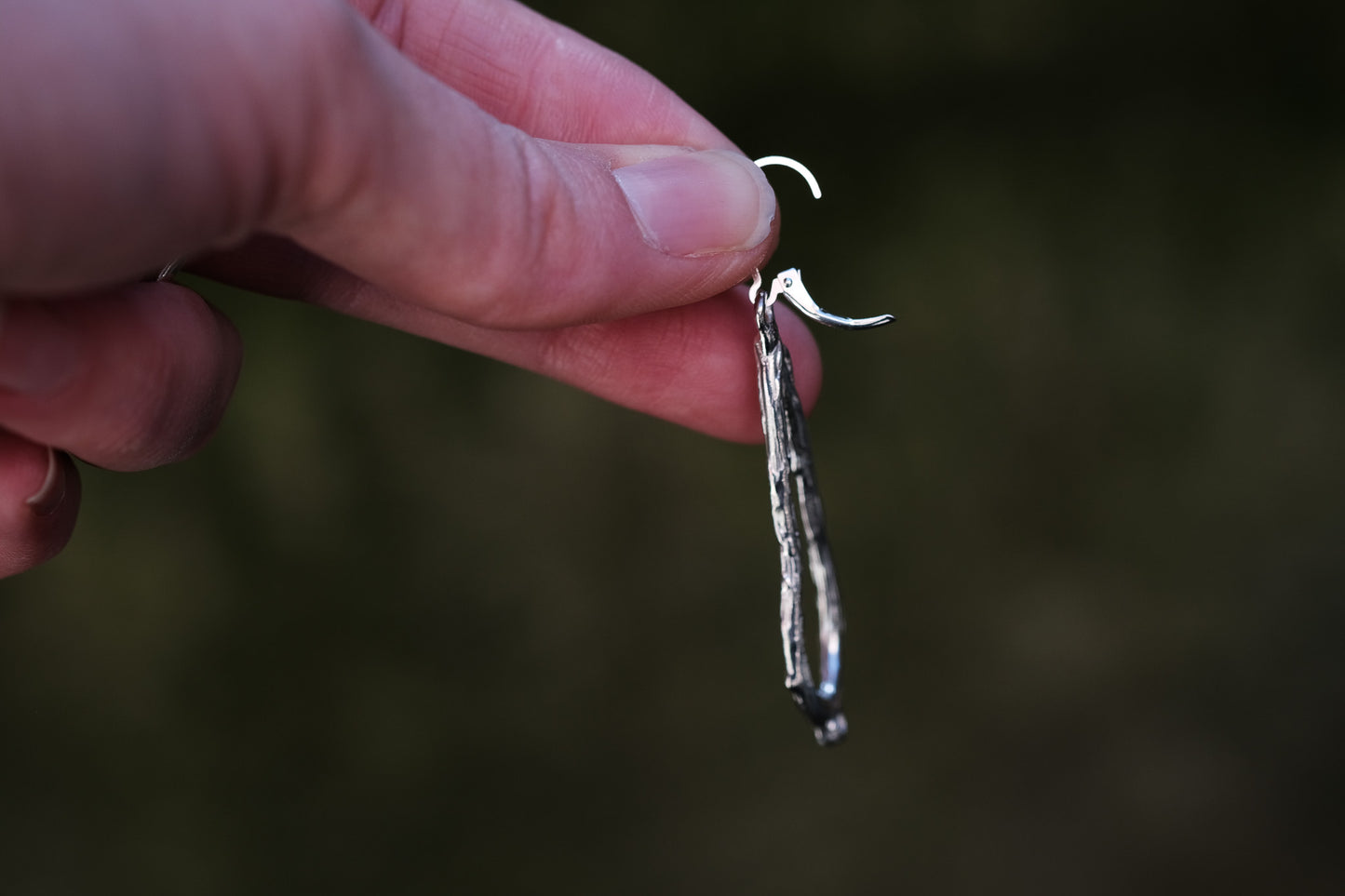 Raindrop Dangles w Aquamarine