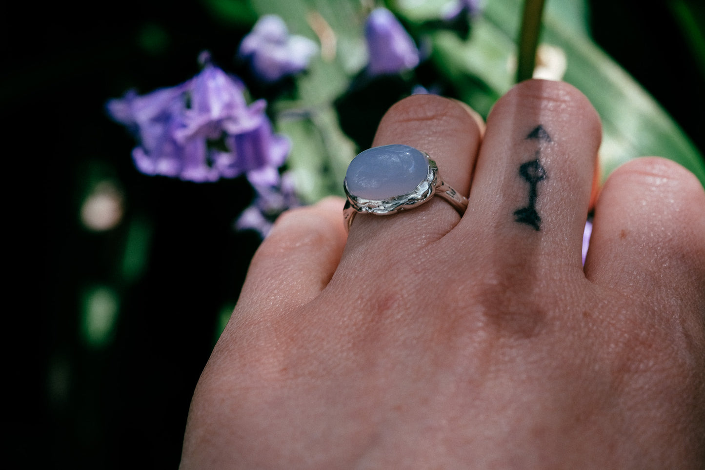 Chalcedony Cocktail Ring