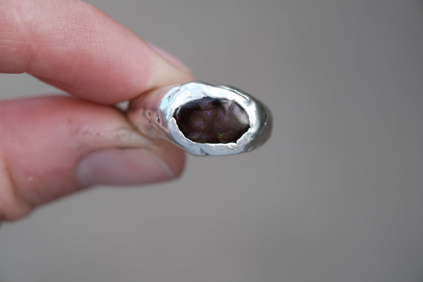 Fire Agate Ring 07