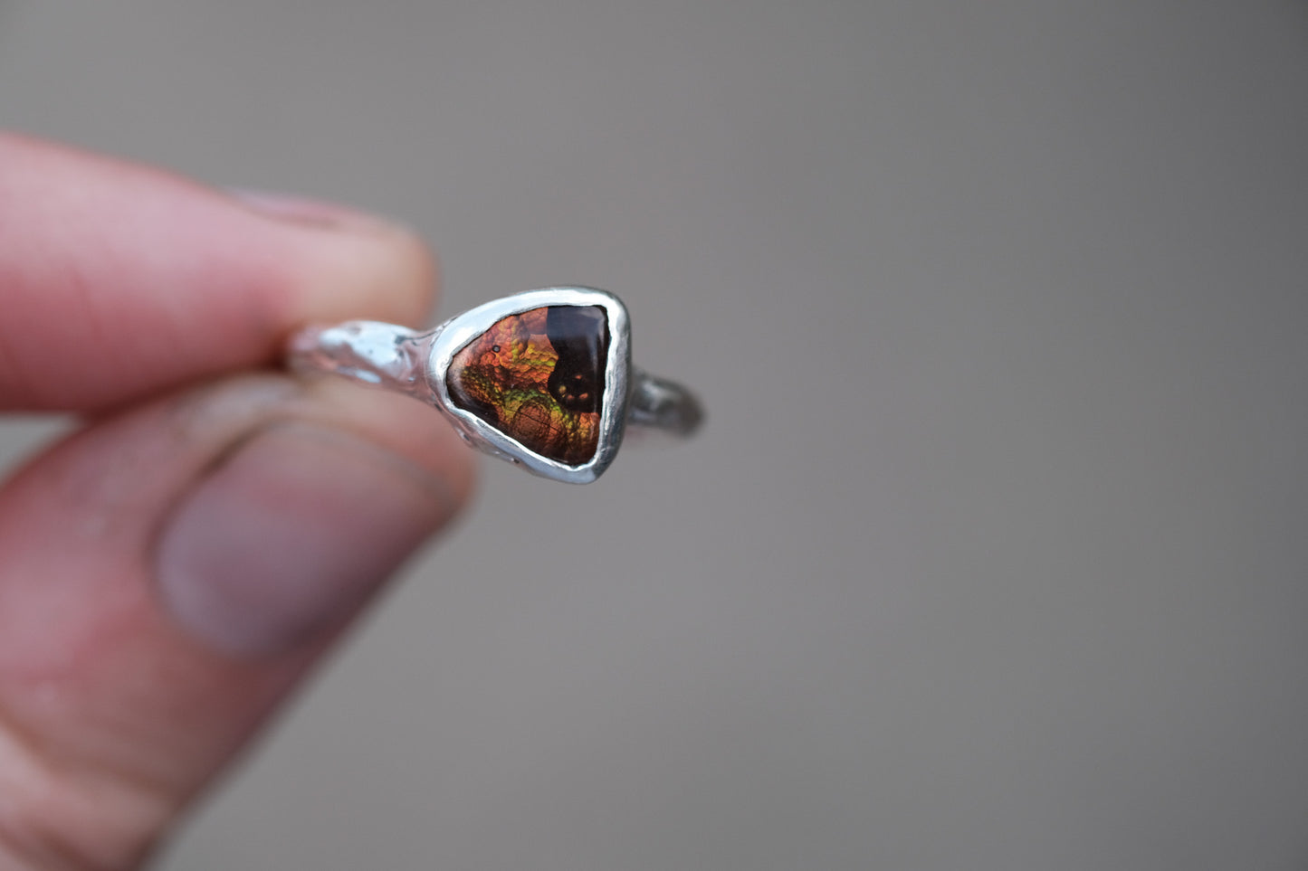 Fire Agate Ring 01
