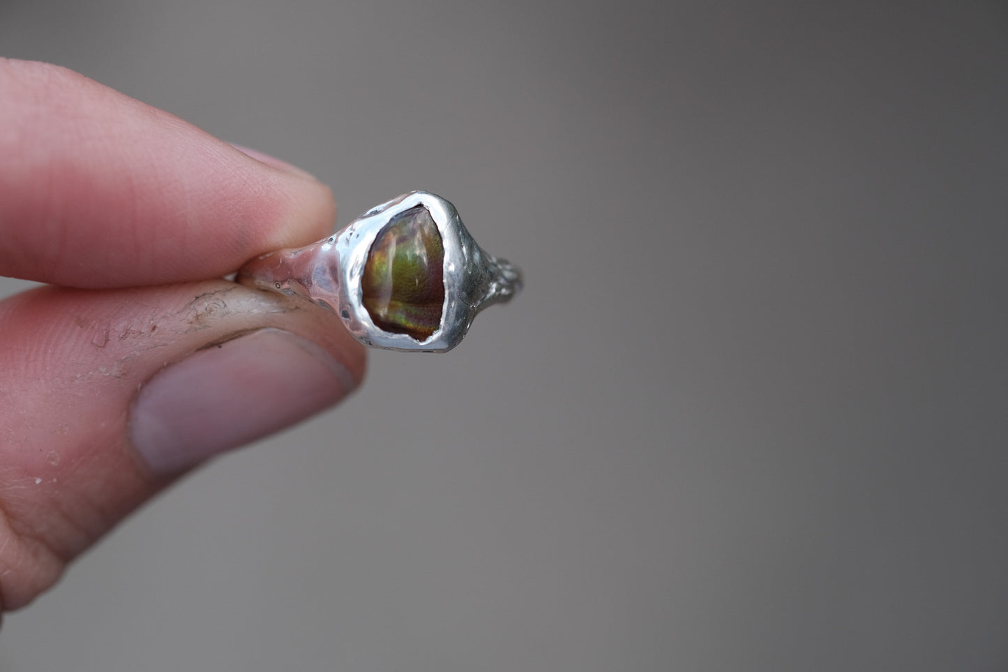 Fire Agate Ring 04