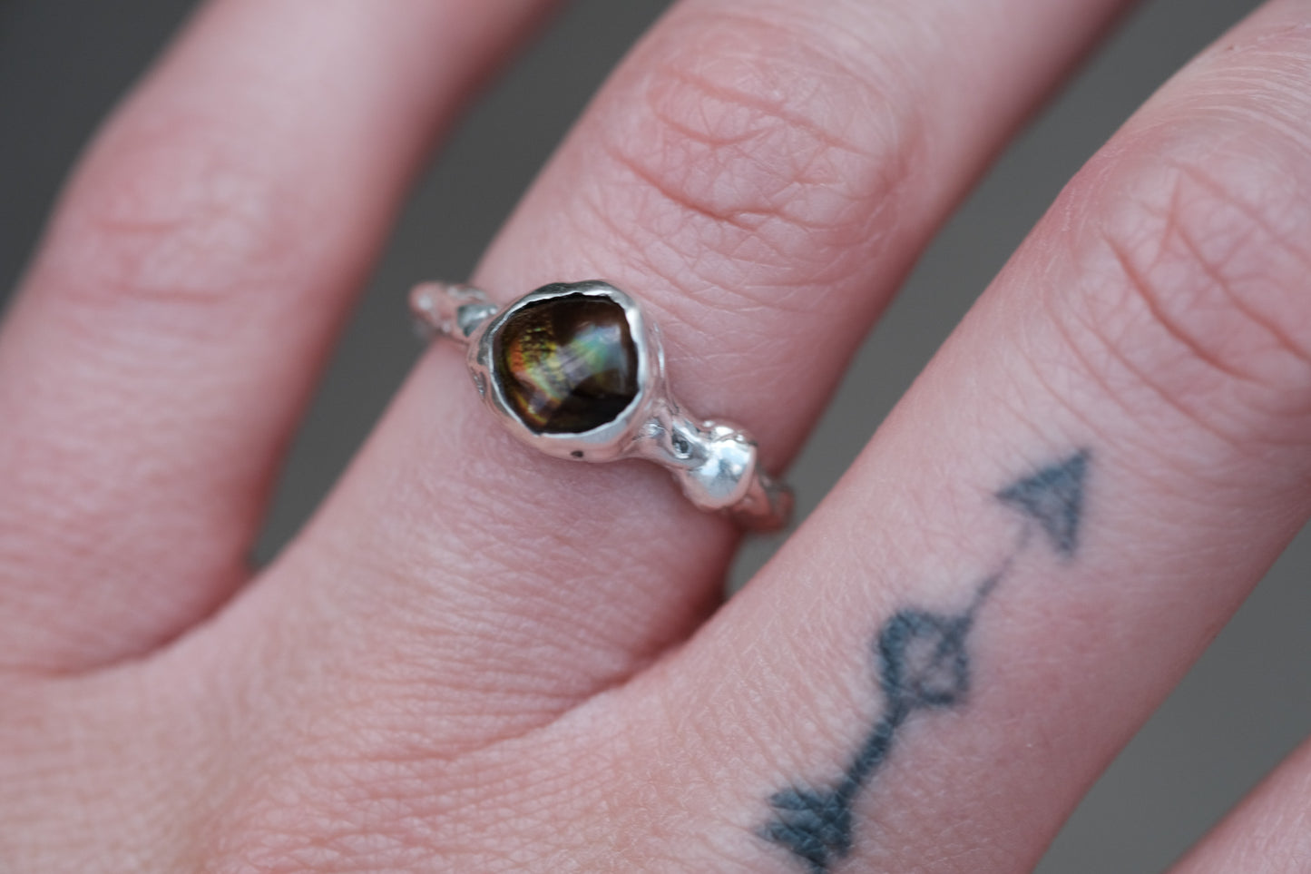 Fire Agate Ring 03