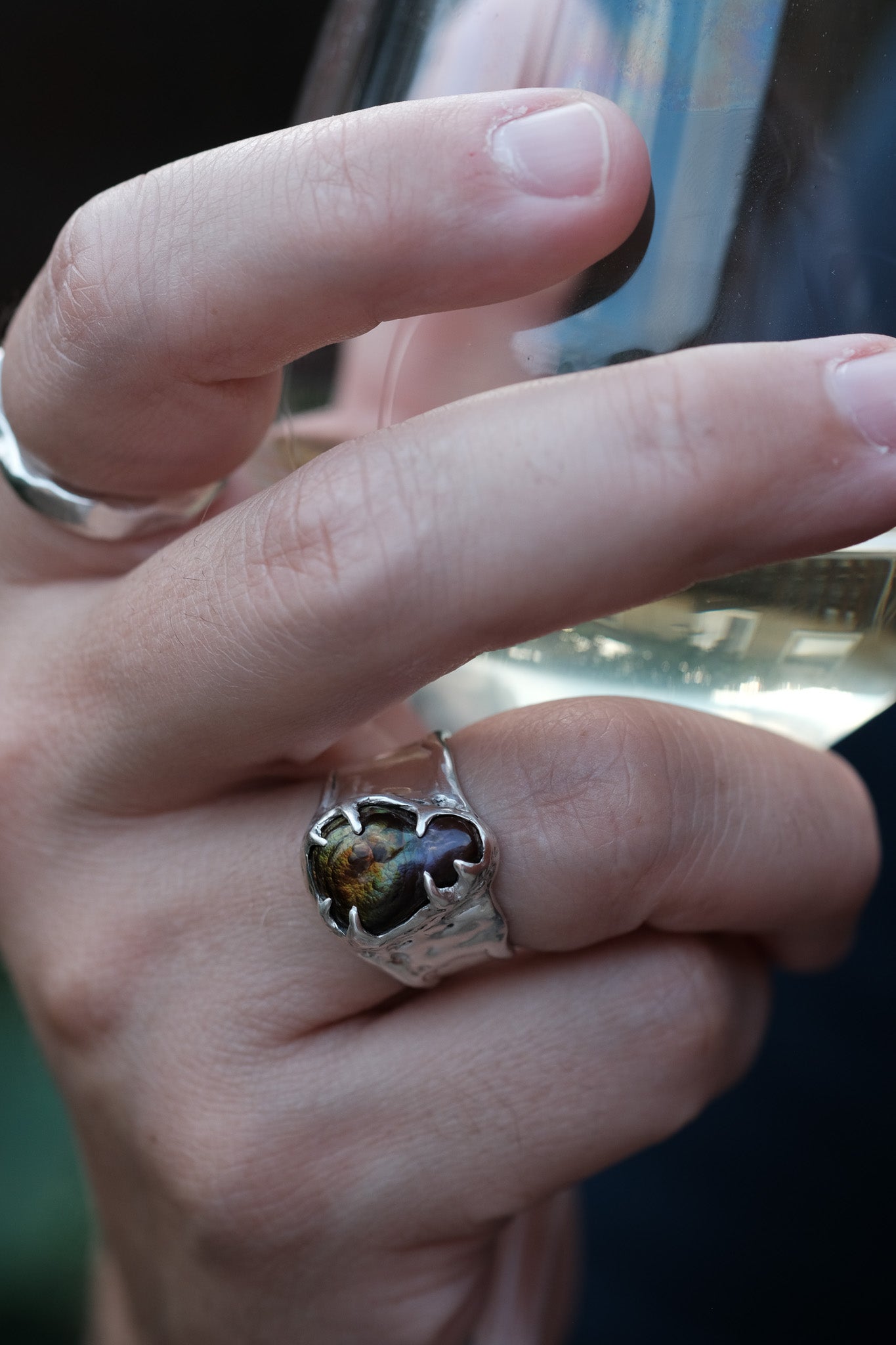 Fire Agate Ring 09
