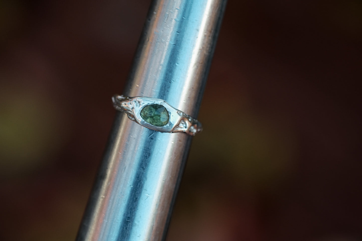 Moldavite Ring