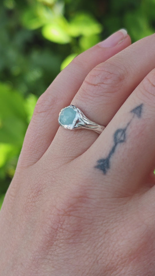Aquamarine Ring